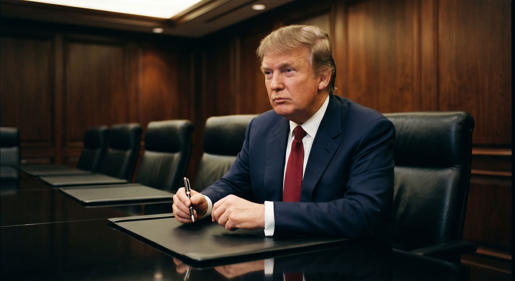 Donald Trump in the boardroom, 2000s